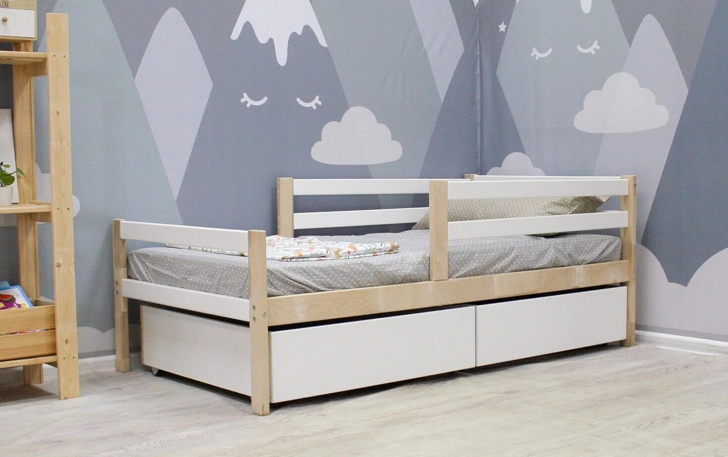 Детская кровать Eco bed - 2 с ящиками